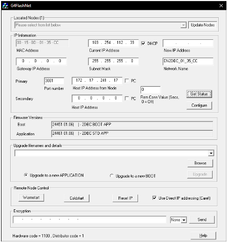 How to Discover and Reset an EN device with G4FlashNet – AMAG Technology